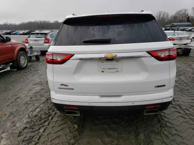 1GNERKKW1JJ147827 - 2018 CHEVROLET TRAVERSE PREMIER WHITE photo 6