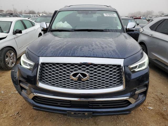 JN8AZ2NE9K9229757 - 2019 INFINITI QX80 LUXE BLUE photo 5