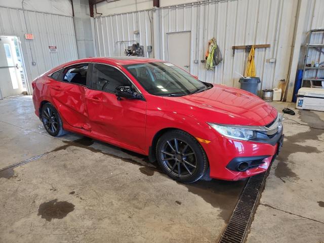 2HGFC1F75GH654138 - 2016 HONDA CIVIC EXL RED photo 4