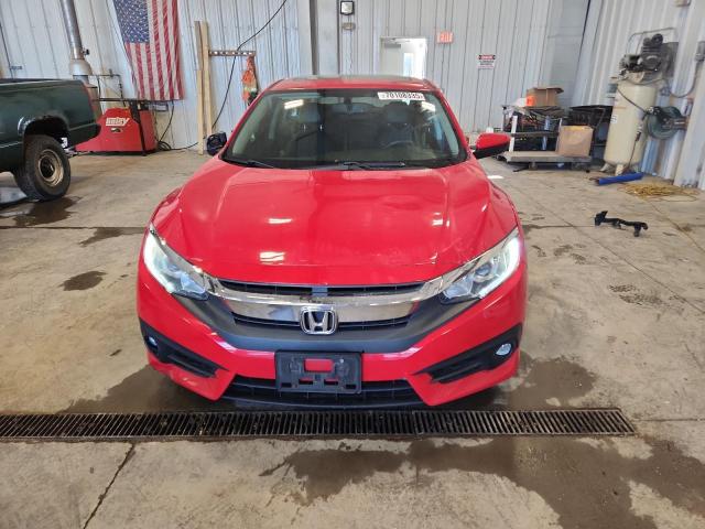 2HGFC1F75GH654138 - 2016 HONDA CIVIC EXL RED photo 5