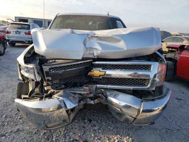 3GCPCSE0XDG376815 - 2013 CHEVROLET SILVERADO C1500 LT SILVER photo 5