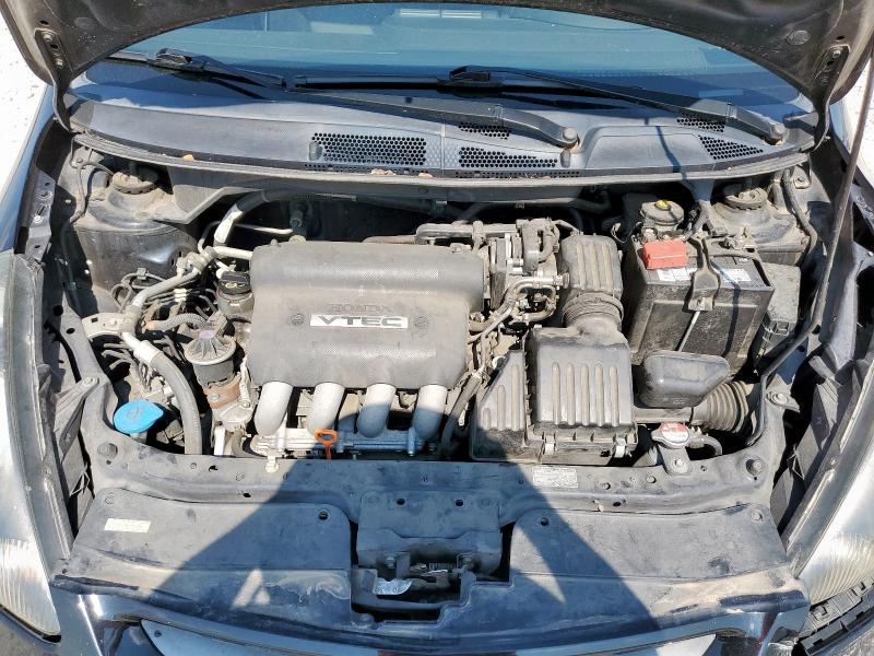 JHMGD38638S049947 - 2008 HONDA FIT SPORT BLACK photo 11