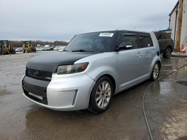 JTLKE50E081021931 - 2008 TOYOTA SCION XB Silber Foto 1