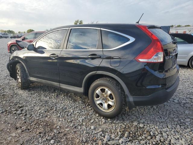 2HKRM4H37DH620242 - 2013 HONDA CR-V LX BLACK photo 2