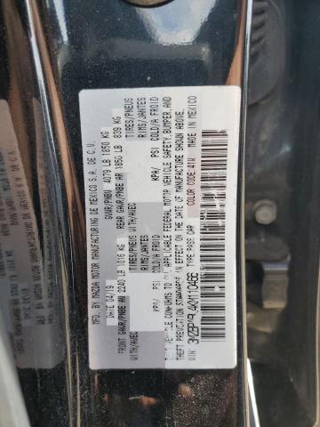 3MZBPABL4KM110466 - 2019 MAZDA 3 BLACK photo 13