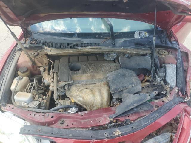 4T1BF3EK3AU113515 - 2010 TOYOTA CAMRY BASE წითელი ფოტო 11