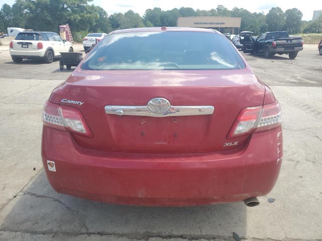 4T1BF3EK3AU113515 - 2010 TOYOTA CAMRY BASE წითელი ფოტო 6