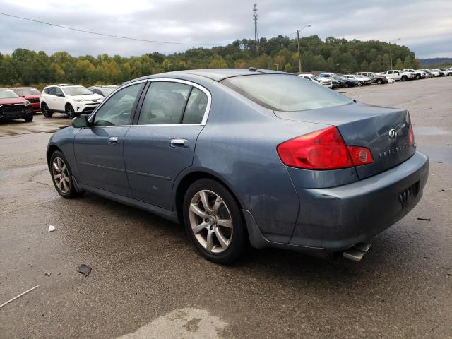 JNKCV51F85M314055 - 2005 INFINITI G35 BLUE photo 2