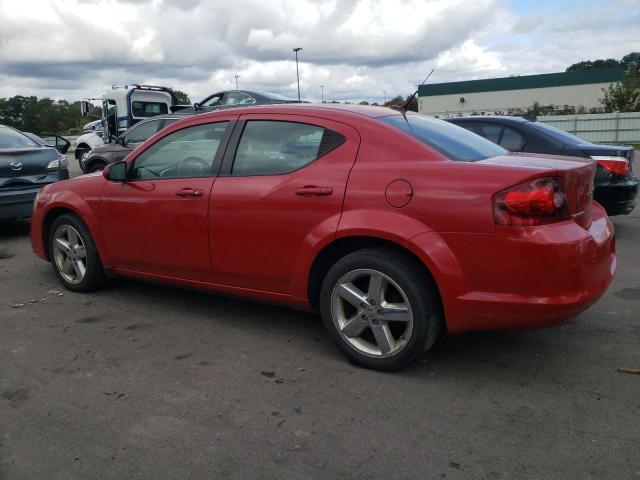 1B3BD2FG5BN510574 - 2011 DODGE AVENGER LUX RED photo 2