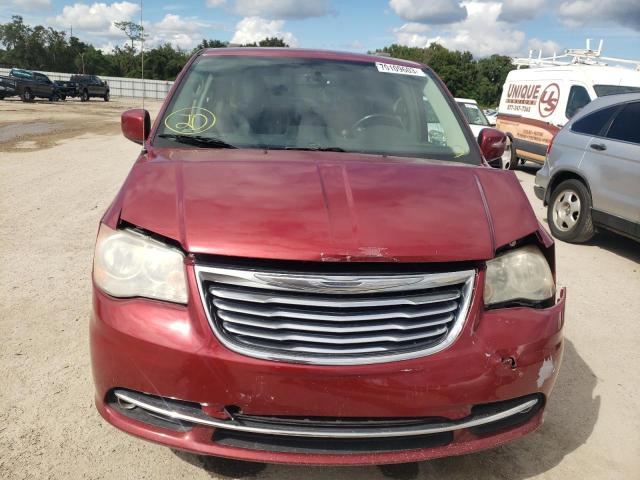 2C4RC1BG1ER441633 - 2014 CHRYSLER TOWN & COU TOURING 红色 照片 5