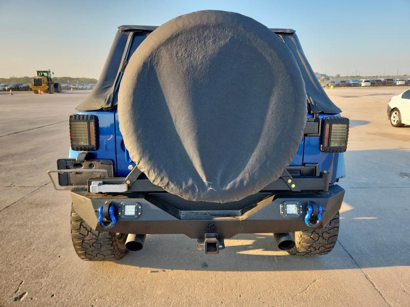 1J4BA3H19AL193506 - 2010 JEEP WRANGLER U SPORT Mavi fotoğraf 6