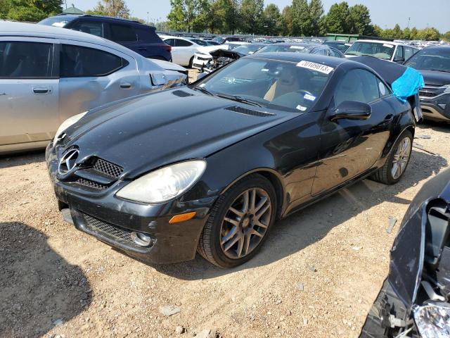 WDBWK54F59F211154 - 2009 MERCEDES-BENZ SLK 300 BLACK photo 1