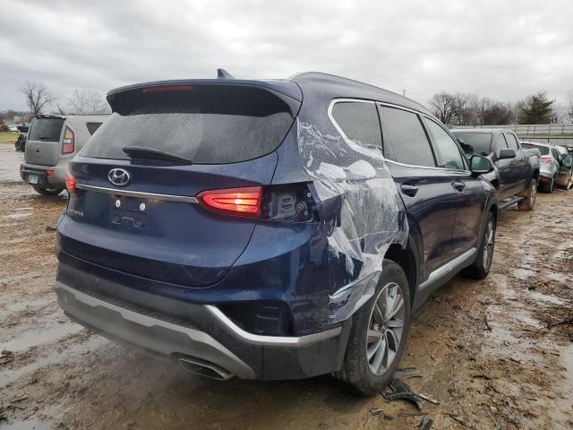 5NMS33AD2LH207769 - 2020 HYUNDAI SANTA FE SEL Կապույտ լուսանկար 3