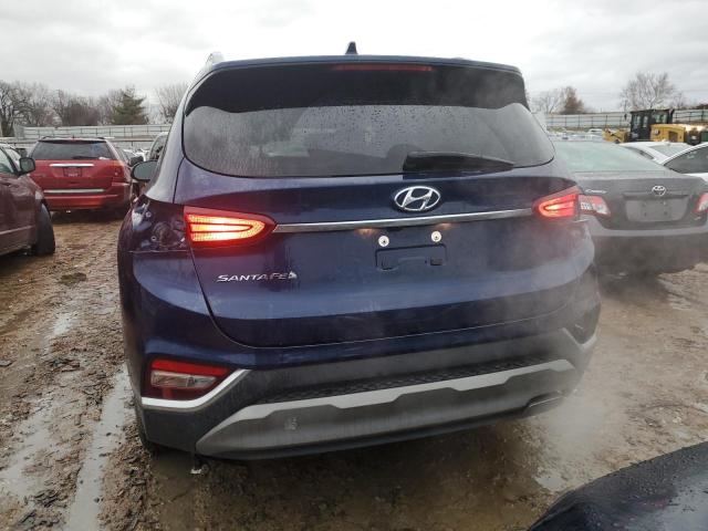 5NMS33AD2LH207769 - 2020 HYUNDAI SANTA FE SEL Կապույտ լուսանկար 6