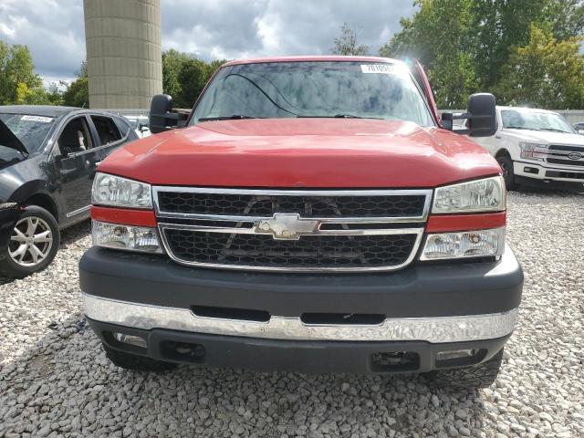 1GCHK29U46E165589 - 2006 CHEVROLET SILVERADO K2500 HEAVY DUTY RED photo 5