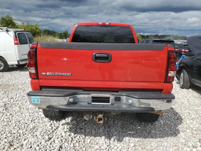 1GCHK29U46E165589 - 2006 CHEVROLET SILVERADO K2500 HEAVY DUTY RED photo 6