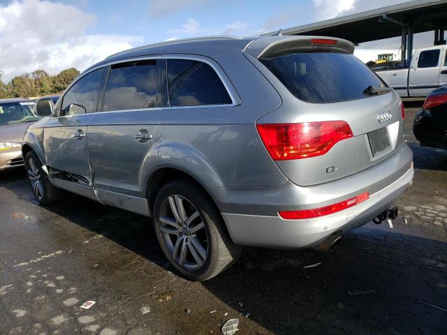 WA1BV74L67D029779 - 2007 AUDI Q7 4.2 QUATTRO PREMIUM GRAY photo 2