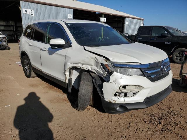 5FNYF5H57JB023809 - 2018 HONDA PILOT EXL WHITE photo 4