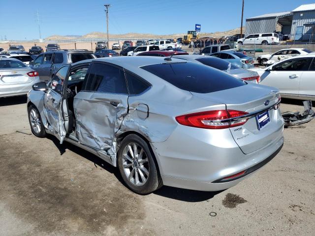 3FA6P0H78HR367804 - 2017 FORD FUSION SE SILVER photo 2