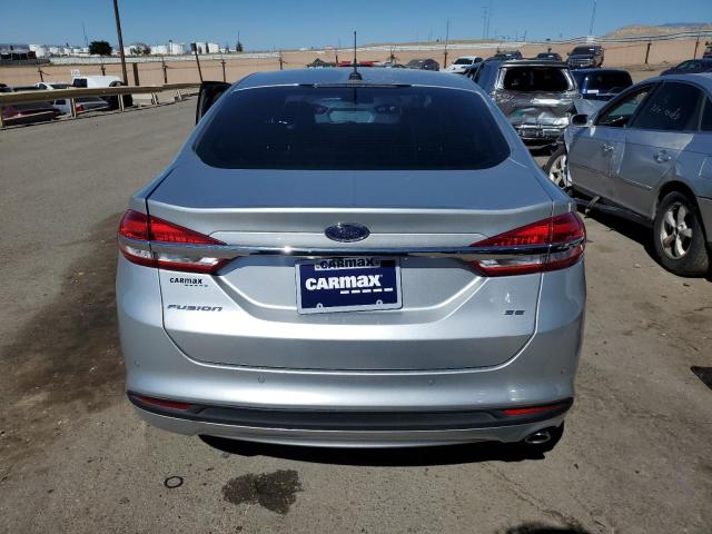 3FA6P0H78HR367804 - 2017 FORD FUSION SE SILVER photo 6