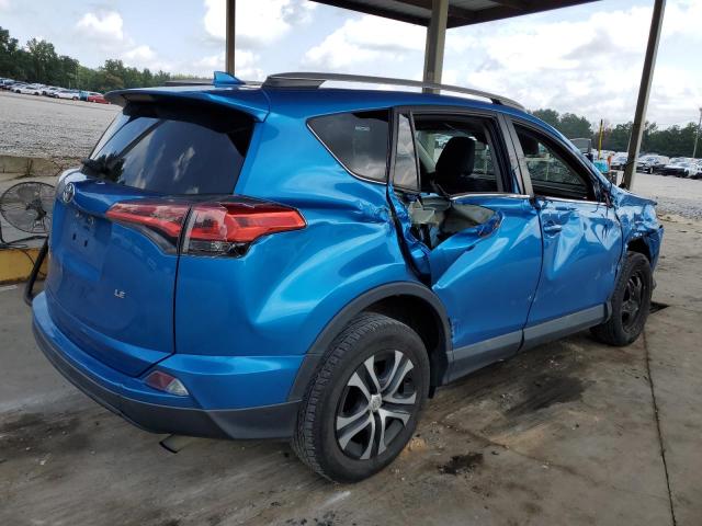 2T3ZFREV0JW466717 - 2018 TOYOTA RAV4 LE أزرق صورة 3