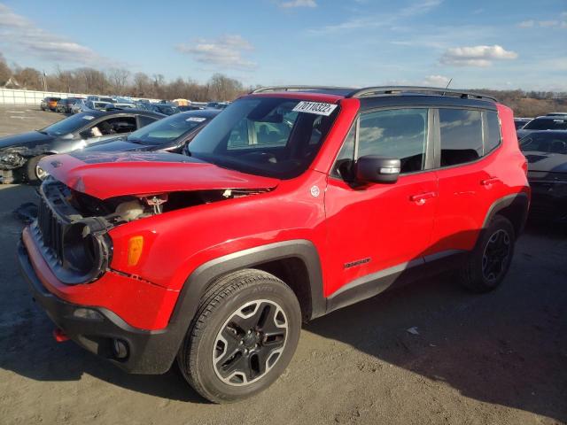 ZACCJBCT2GPD33221 - 2016 JEEP RENEGADE TRAILHAWK RED photo 1