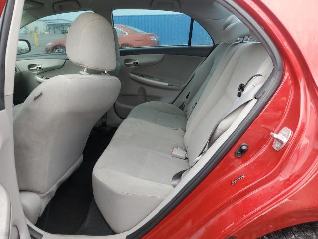 2T1BU4EE4BC595842 - 2011 TOYOTA COROLLA BASE Rot Foto 10