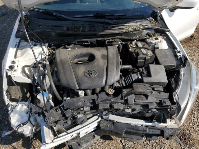 3MYDLBYV1KY505253 - 2019 TOYOTA YARIS L WHITE photo 11