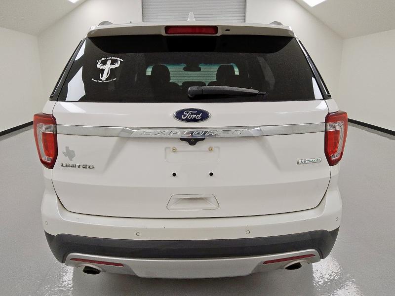 1FM5K7FH1HGB45360 - 2017 FORD EXPLORER LIMITED 白色 照片 6