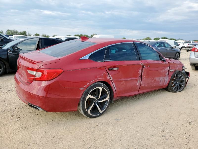 1HGCV1F35JA168350 - 2018 HONDA ACCORD SPORT 红色 照片 3