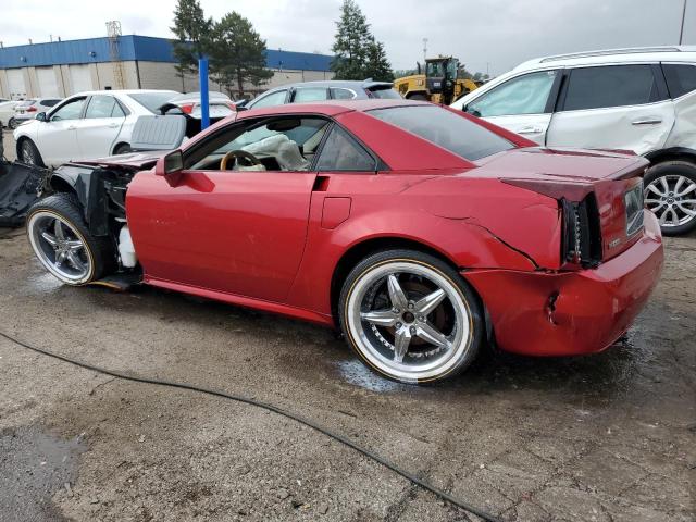 1G6YV34A445600198 - 2004 CADILLAC XLR RED photo 2