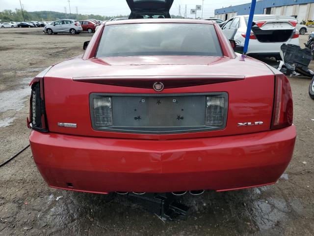 1G6YV34A445600198 - 2004 CADILLAC XLR RED photo 6