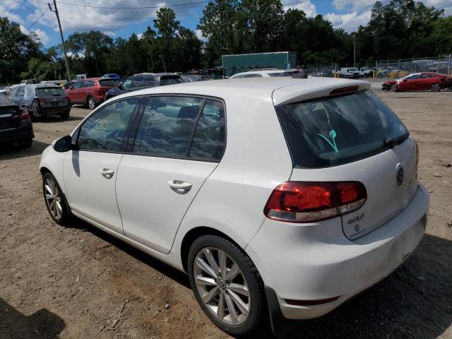 WVWDM7AJ7CW246762 - 2012 VOLKSWAGEN GOLF თეთრი ფოტო 2