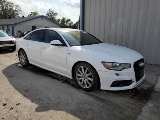 WAUJGAFC9DN110302 - 2013 AUDI A6 PRESTIGE თეთრი ფოტო 4