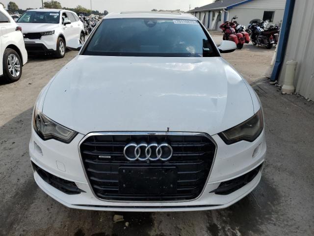 WAUJGAFC9DN110302 - 2013 AUDI A6 PRESTIGE თეთრი ფოტო 5