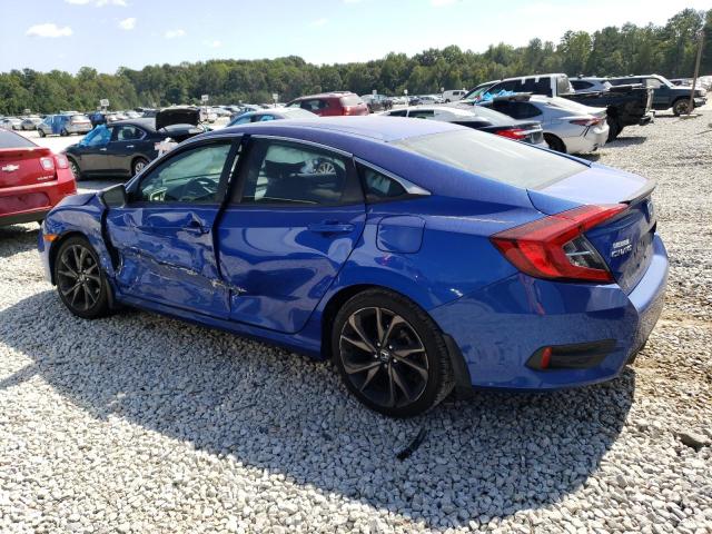 19XFC2F80KE026473 - 2019 HONDA CIVIC SPORT ლურჯი ფოტო 2