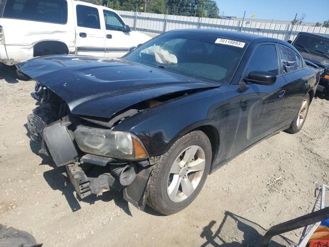 2C3CDXBG2DH730678 - 2013 DODGE CHARGER SE CHARCOAL photo 1