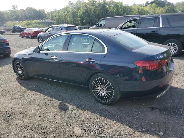 W1KAF4HB0NR019639 - 2022 MERCEDES-BENZ C 300 4MATIC BLUE photo 2