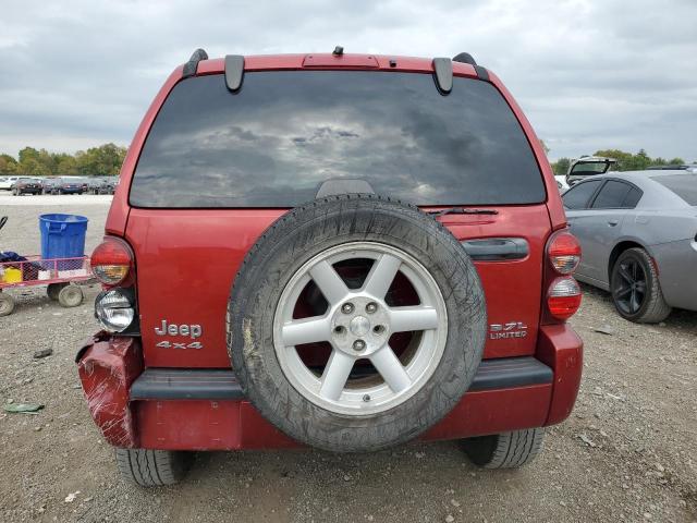 1J4GL58K36W257825 - 2006 JEEP LIBERTY LIMITED MAROON photo 6