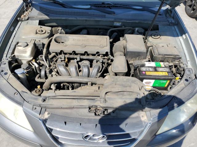 5NPET46C59H510088 - 2009 HYUNDAI SONATA GLS GRAY photo 11