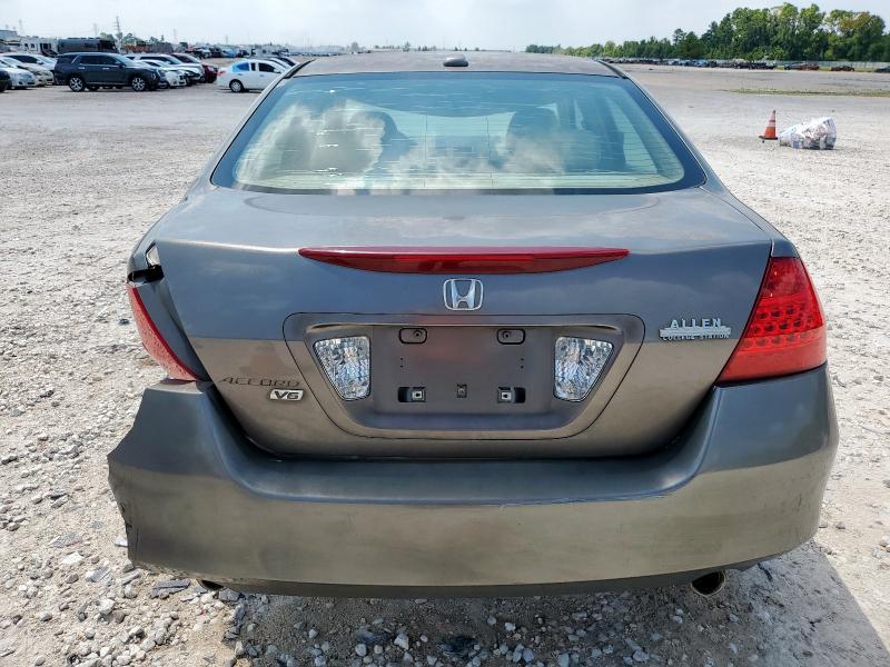 1HGCM66596A023787 - 2006 HONDA ACCORD EX GRAY photo 6