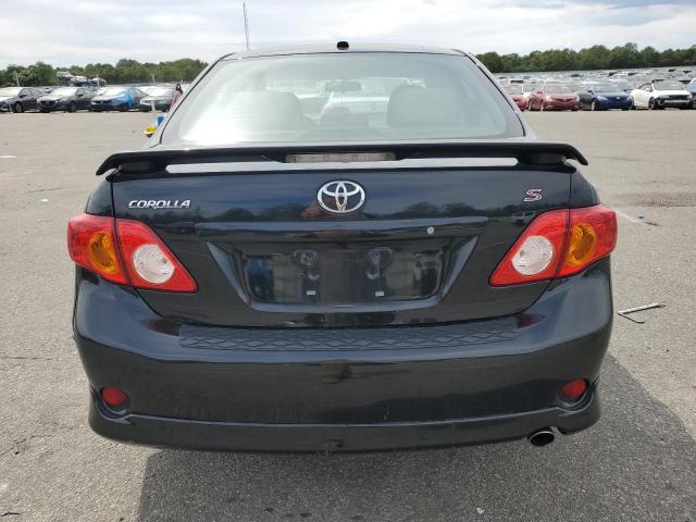 2T1BU40E99C166133 - 2009 TOYOTA COROLLA BASE BLACK photo 6