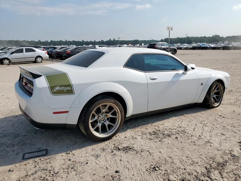 2C3CDZFJ9PH525980 - 2023 DODGE CHALLENGER R/T SCAT PACK WHITE photo 3