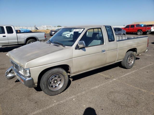 1N6SD16S9PC341303 - 1993 NISSAN TRUCK KING CAB TAN photo 1