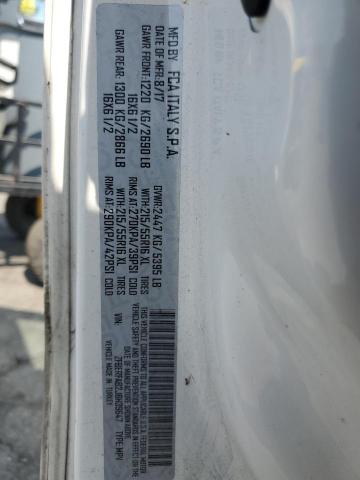 ZFBERFAB2J6H39647 - 2018 RAM PROMASTER Սպիտակ լուսանկար 12