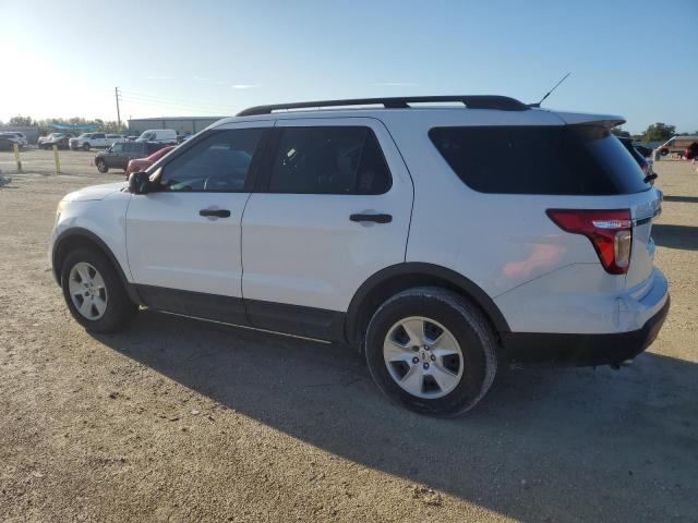 1FM5K8B80EGA50294 - 2014 FORD EXPLORER WHITE photo 2