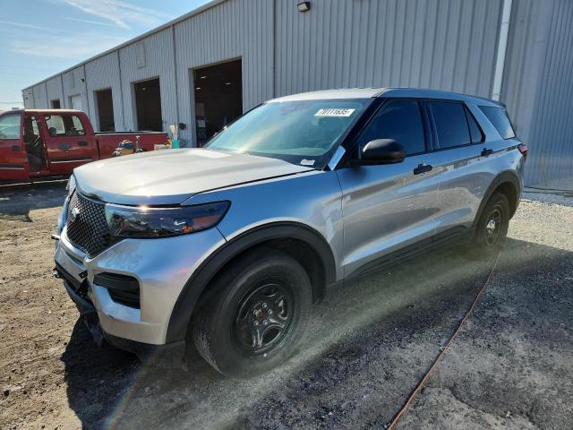 1FM5K8AB6RGA48276 - 2024 FORD EXPLORER POLICE INTERCEPTOR SILVER photo 1