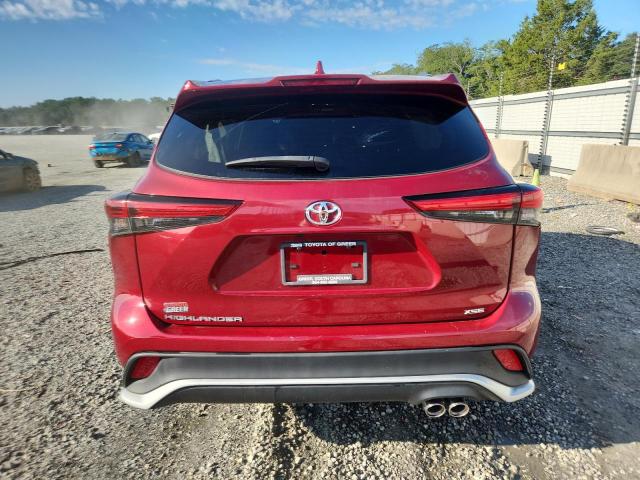 5TDKDRAH3PS022698 - 2023 TOYOTA HIGHLANDER L წითელი ფოტო 6