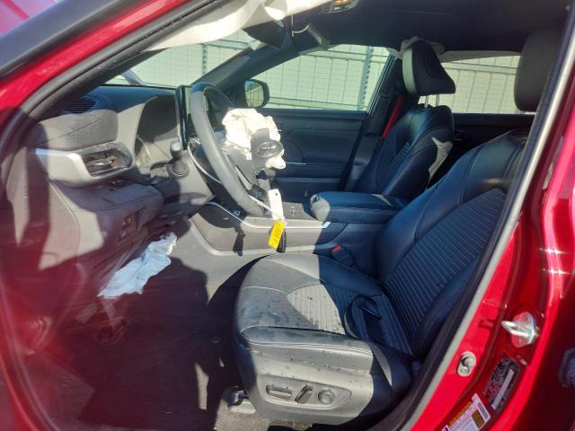 5TDKDRAH3PS022698 - 2023 TOYOTA HIGHLANDER L წითელი ფოტო 7