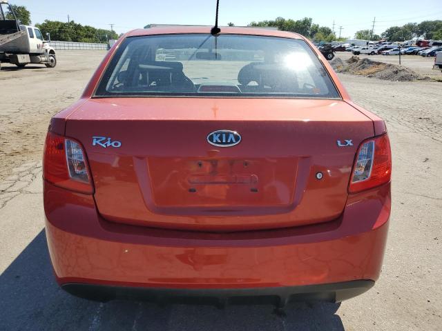 KNADH4A35B6868695 - 2011 KIA RIO BASE 橙色 照片 6